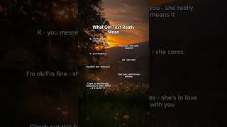 Celebrity What Girl Text Really Mean Net Worth