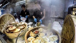 Cooking dim sum for hundreds. chinese restaurant in hong kong., seen
tung chung, lantau