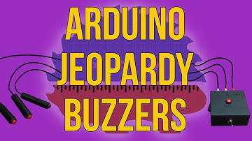Making Jeopardy Buzzers with Sounds | Arduino | How To