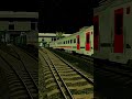 Detik-detik kereta api berangkat dari stasiun pasar senen. #incorails #keretaapiindonesia #kai #fyp