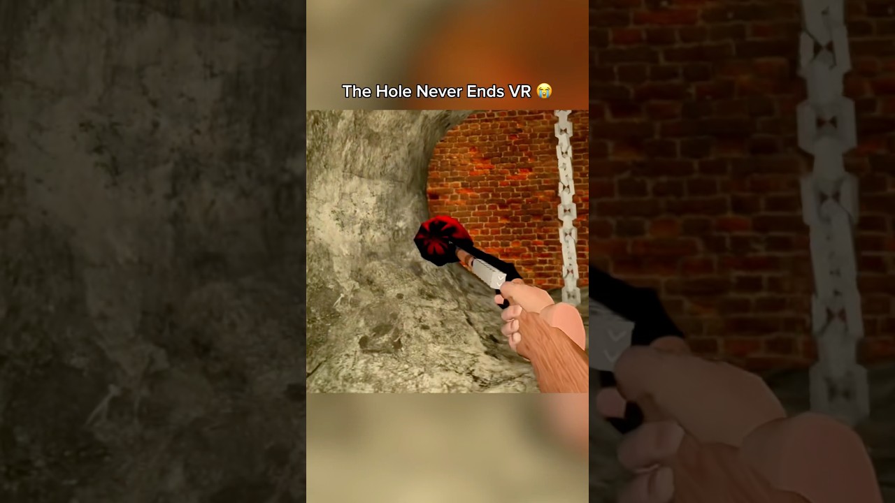Attacking The Final Boss in The Hole Never Ends VR