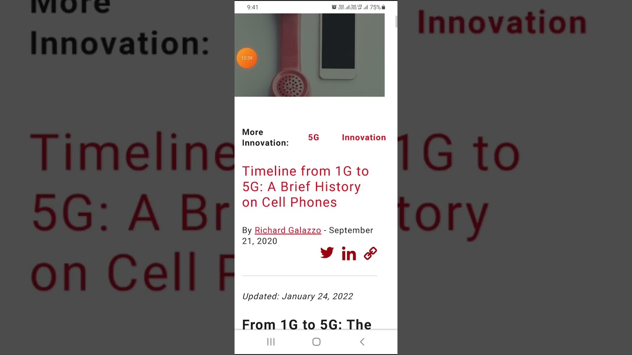overview Of Cellular Telephony system and Generations & GSM .