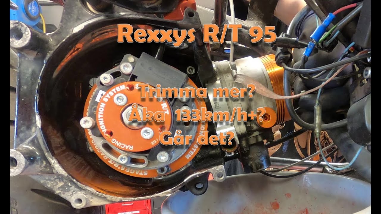 Rexxys R/T 95 Aerox - MINISERIE - DEL 1 - KAN VI NÅ 145KM/H?