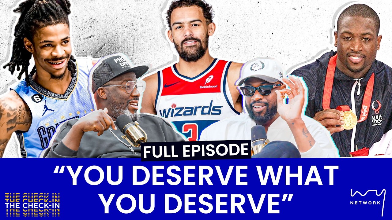 DWade on Trae Young’s Fresh Start, Ja to Miami Rumors, & Giving Away His Olympic Bronze Medal