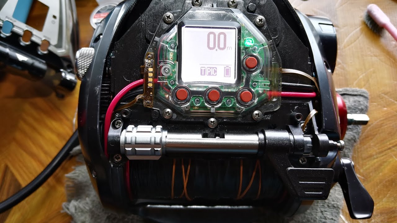 Bongkar Reel Daiwa Seaborg 1200J