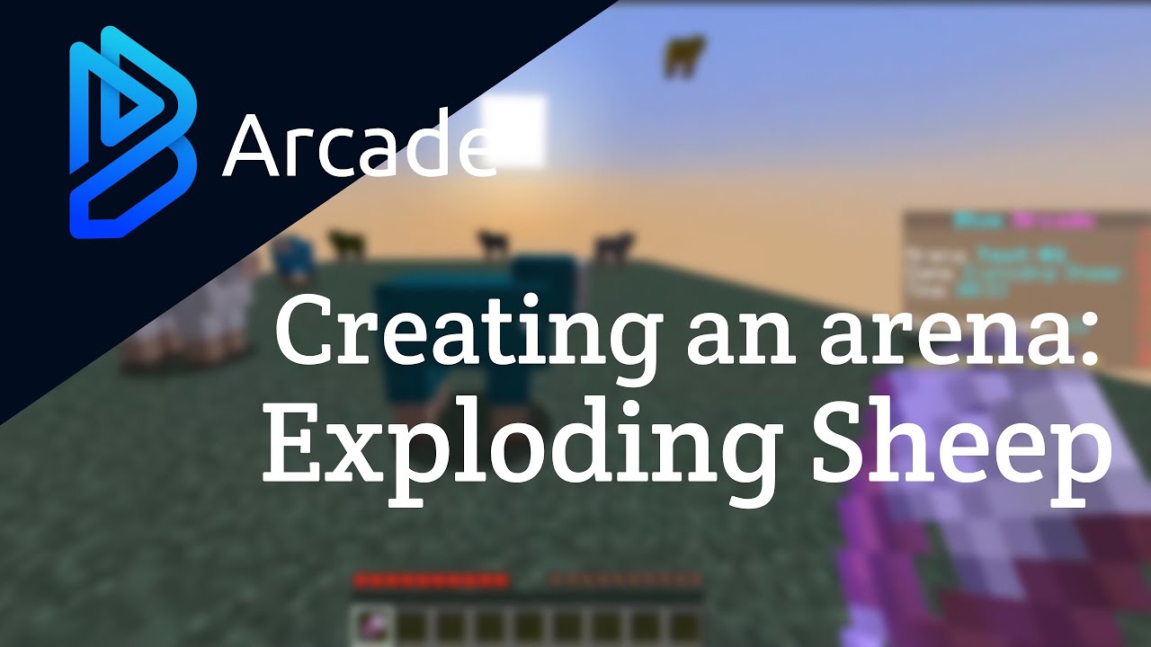 Creating an arena: Exploding Sheep Setup | Blue Arcade | Wiki - YouTube