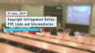 Jane C. Ginsburg talks about copyright infringement at ESADE