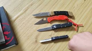 Review knife MICROTECH UTX-70 - how it works