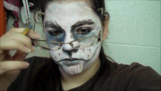 wolf face paint tutorial