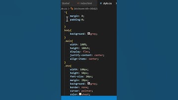BUTTON HOVER EFFECT | COLOR CHANGE | #shorts #website #design #tutorial @mswminthn