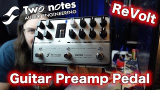 TWO NOTES ReVolt Guitar Tube Preamp Pedal - Metal