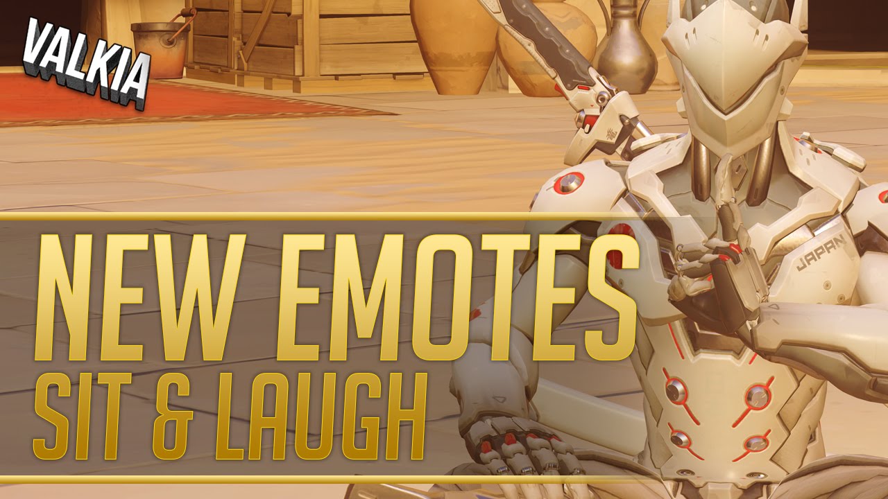 All New Overwatch Emotes! Sit & Laugh || Season 2 Update || Valkia