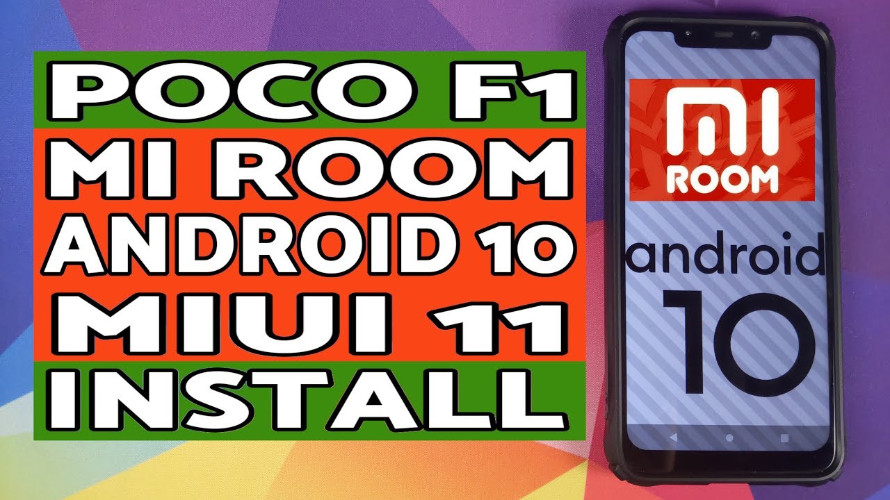 Poco F1 | Install MiRoom | MIUI 11 | Android 10 - YouTube