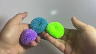 Teenie Needoh Fuzzball Doh Stress Balls