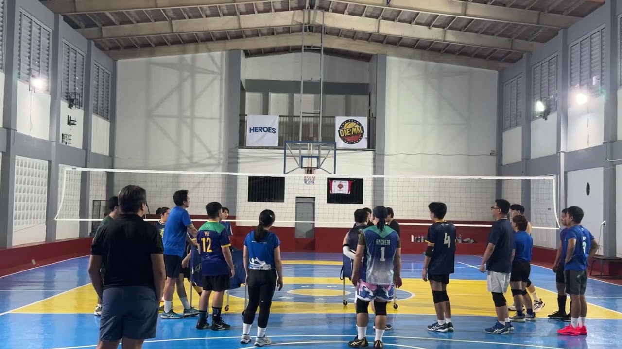 HVP Manila Skills Camp Day 5 Jump Set Drill