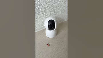 Xiaomi Smart Camera C400 micro SD card installation. #howto #install #xiaomi #sdcard