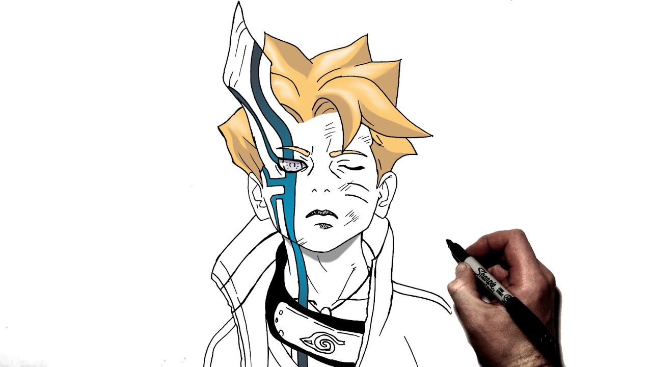 boruto - Desenho de touou - Gartic