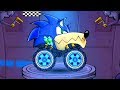 КРАСНАЯ МАШИНКА и ХИЩНЫЕ МАШИНЫ #2! Мультик по игре Car Eats Car 4 МУЛЬТИПЛЕЕР