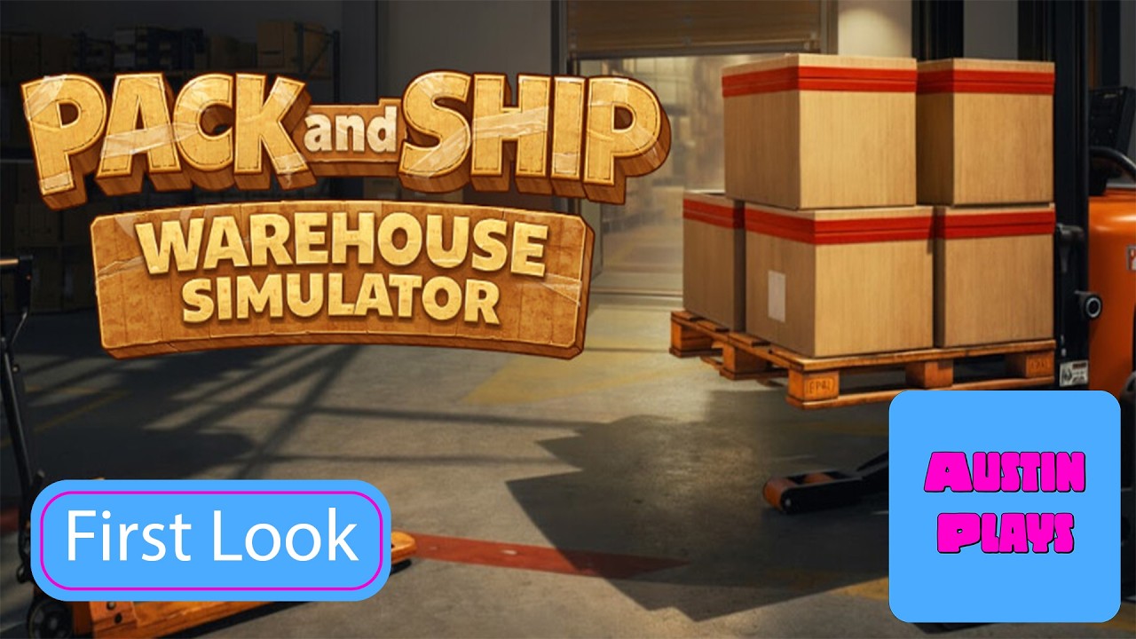 The Ultimate Warehouse Sim? | Pack & Ship Warehouse Simulator Steam Next Fest Demo First Look