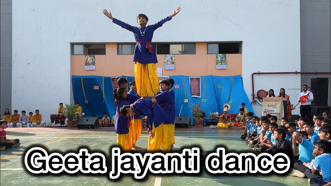 Shree Krishna Updesh | Geeta Jayanti Dance - Parth solanki choreography 