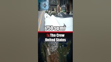 Size Showdown! 11 Game Maps in Square Miles (Space games excluded)