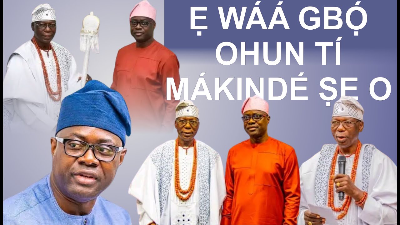 ELERUWA TI ILE ẸJỌ TO GA JULỌ NILẸ WA (SUPREME COURT) TI YỌ KURO NIPO NI MAKINDE TUN DA PADA O