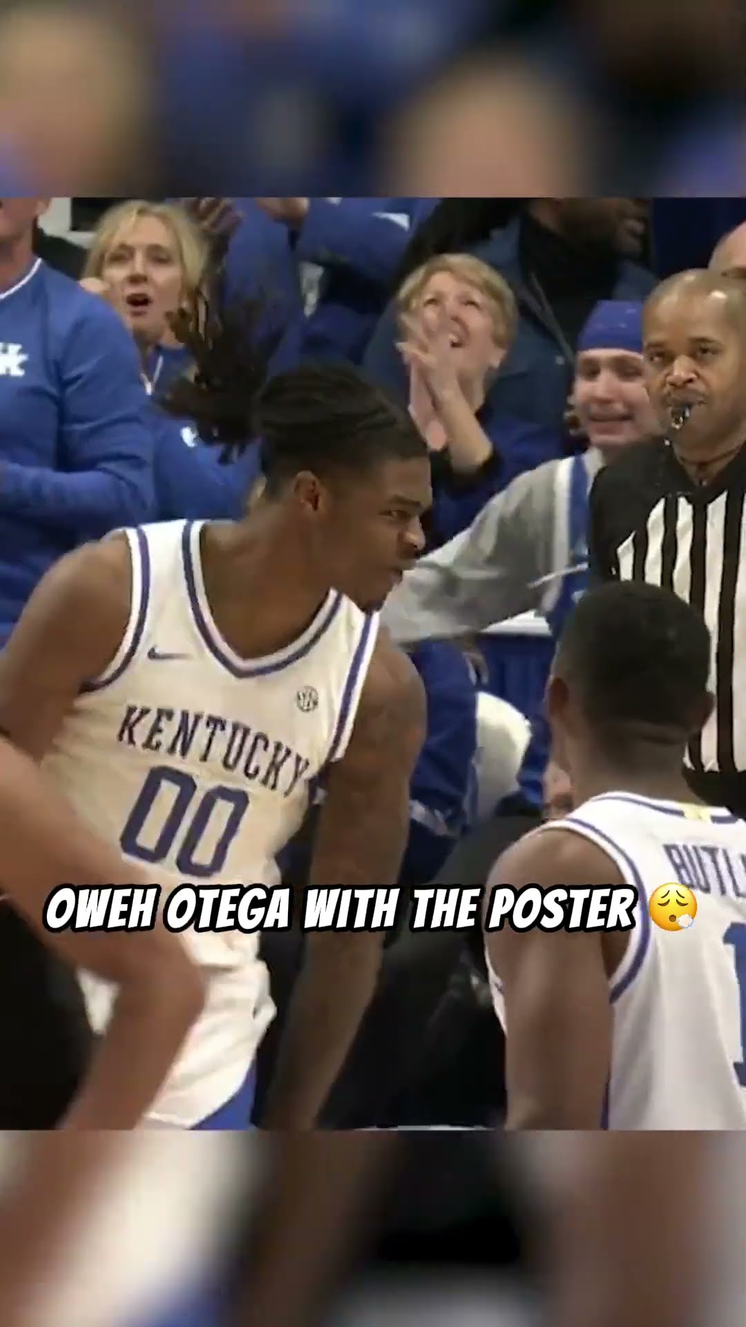 This Oweh Otega poster had Rupp Arena rocking ‼️