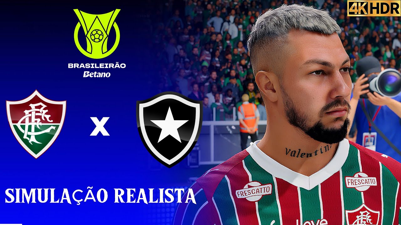 FC 26 - Fluminense vs Botafogo | Brasileirão 2026 | Simulação Realista 4K60FPS Realista.