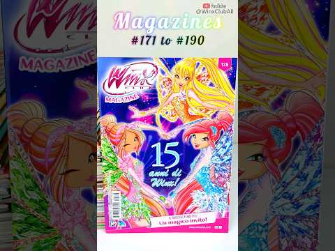 WINX MAGAZINE 171 TO 190 ✨