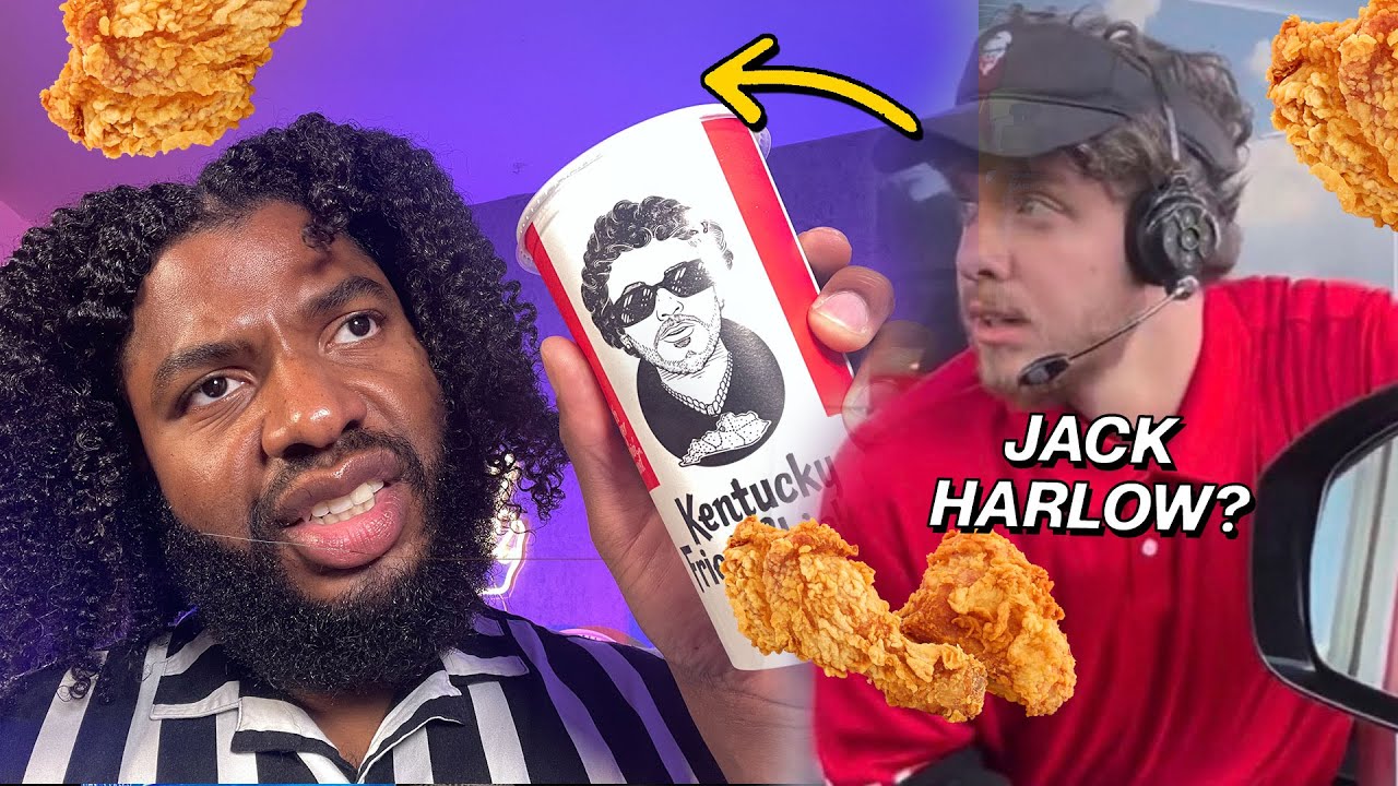 TRYING THE JACK HARLOW KFC MEAL...