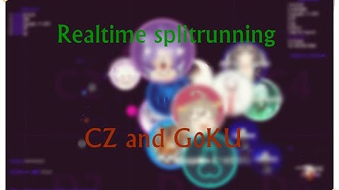 Realtime Splitrunning- Agar.io // (CZ & Goku)- Clan 【✪殺】  ( pp = cz , ~~~~ = Goku )
