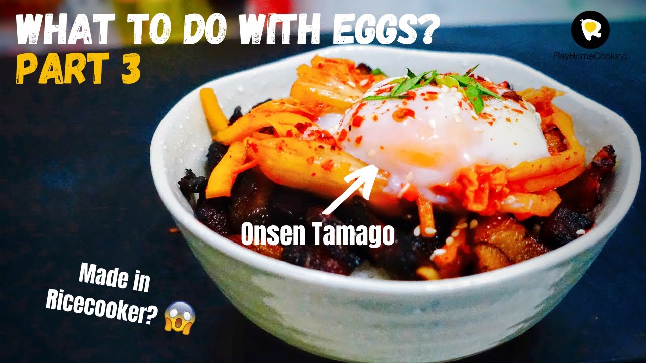 Finding the Perfect Onsen Egg Recipe - What to do with Eggs (Part 3