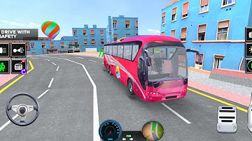 City Bus Simulator 3D Offline gameplay - City Bus simulator - Android gameplay