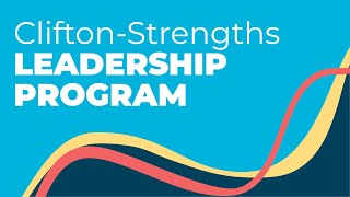 Clifton-Strengths Leadership Program (delivered by Thinka)