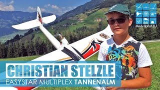 MULTIPLEX EASYSTAR RC FLIGHT CHRISTIAN STELZLE INTERVIEW YOUNG PILOT FROM URBACH TANNENALM [4K]