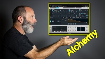 Ambient Guitar Meets Logic Pro X Alchemy - Amazing Sounds!