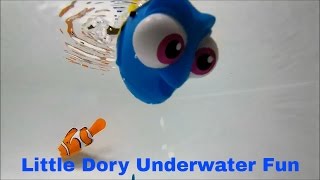 Finding Dory Little Dory Marlin Underwater Gopro Kids Fun Baby Bath Time Toys Blind Bags Series 3
