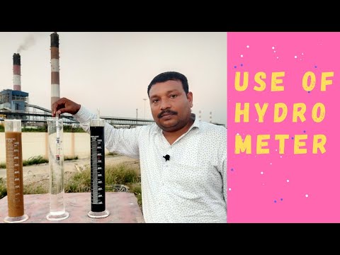 How to use Hydrometer to measure Density of bentonite slurry, Admixture &