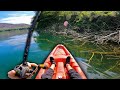 Pesca de Kayak y Camping en Laguna Cristalina!