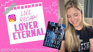 LOVER ETERNAL BY JR WARD RECAP LIVE
