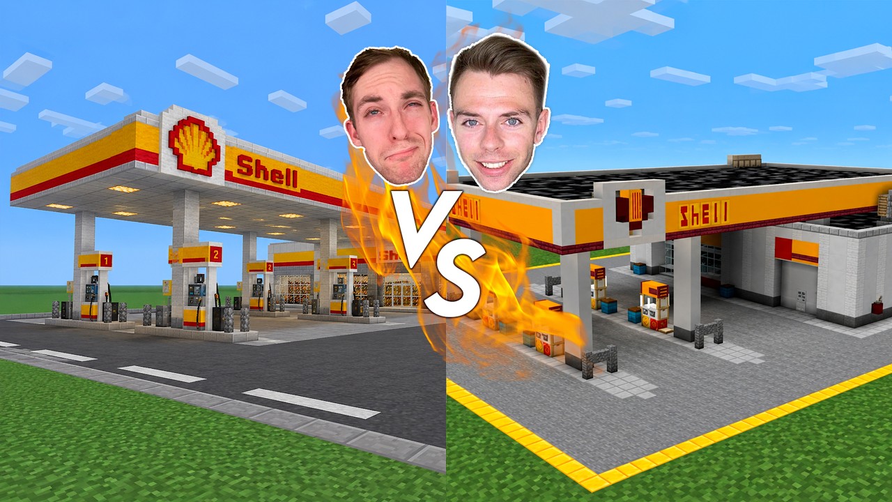 Hvem kan bygge den flotteste Tankstation?