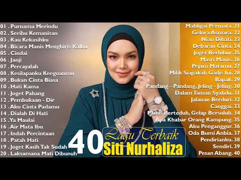 Lagu Pilihan Terbaik Siti Nurhaliza - Purnama Merindu, Seribu Kemanisan,Cindai, Janji