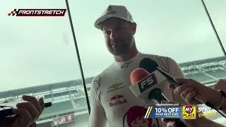 Shane van Gisbergen Talks Learning From Joey Logano About Oval Races, Getting Better at Qualifying