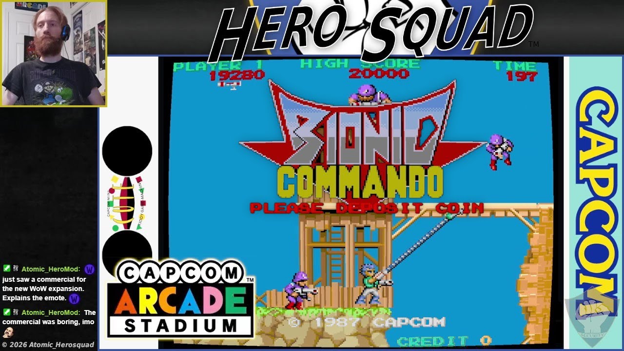 Capcom Arcade Stadium: Bionic Commando - Gameplay - YouTube
