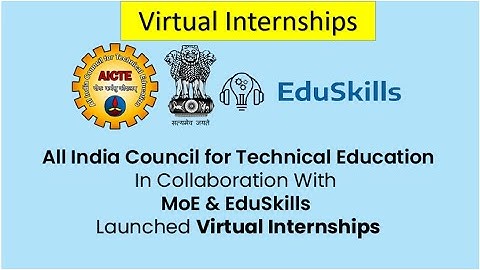 How to apply for AICTE-EduSkills Internships