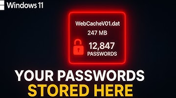 Windows 11 is Storing Your Passwords in Plain Text Check This File