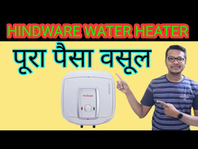 Hindware Water Heater Ondeo Unboxing u0026 Review | Best Water Heater In India  - YouTube