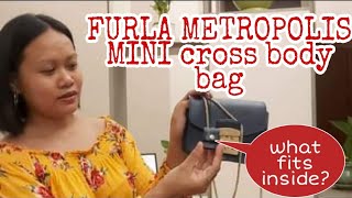 FURLA METROPOLIS MINI BAG||simply maricar #furlametropolisminibag #mini #bag  #metropolis #haul