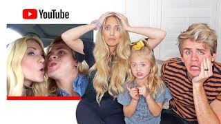 Reacting To Our First Ever Youtube Video... This Was So Embarrassing!!!