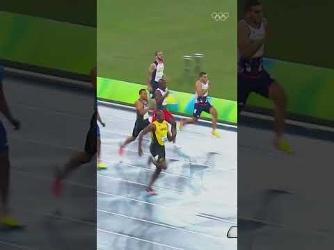 The moment Usain Bolt clinched the "triple double". 🥇🥇 x 🥇🥇 x 🥇🥇
